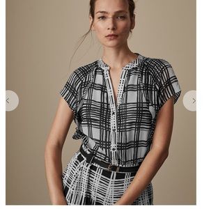 Reiss Natascha wide leg jumpsuit size 6 gray